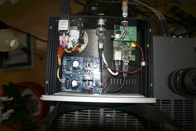 Raspberry Pi audio player coaxial streamer