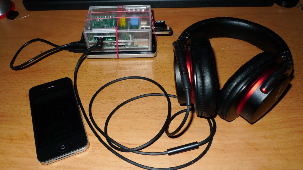 Portable Raspberry Pi audio player